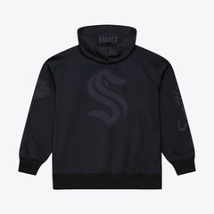 Seattle Kraken Mitchell & Ness Phantom Fleece Hoodie - Black | US 203279112