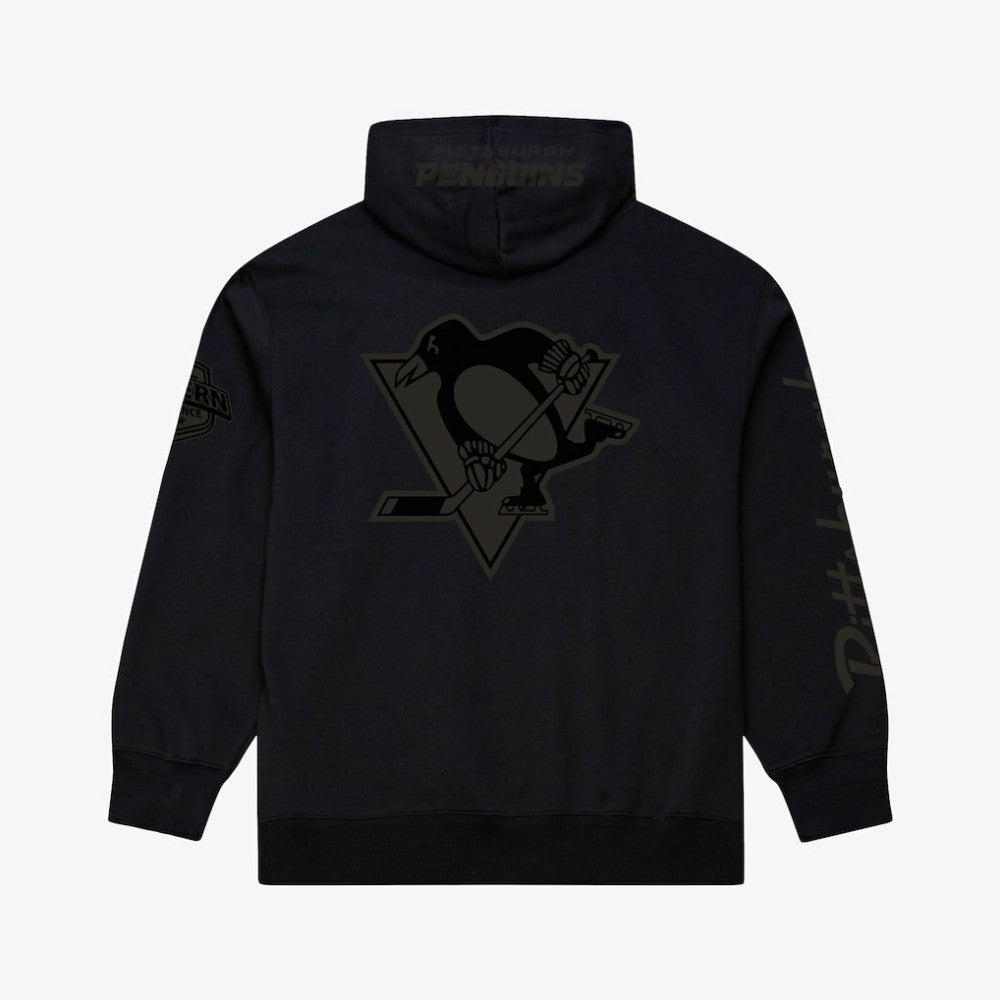 Pittsburgh Penguins Mitchell & Ness Phantom Fleece Hoodie - Black | US 203279113