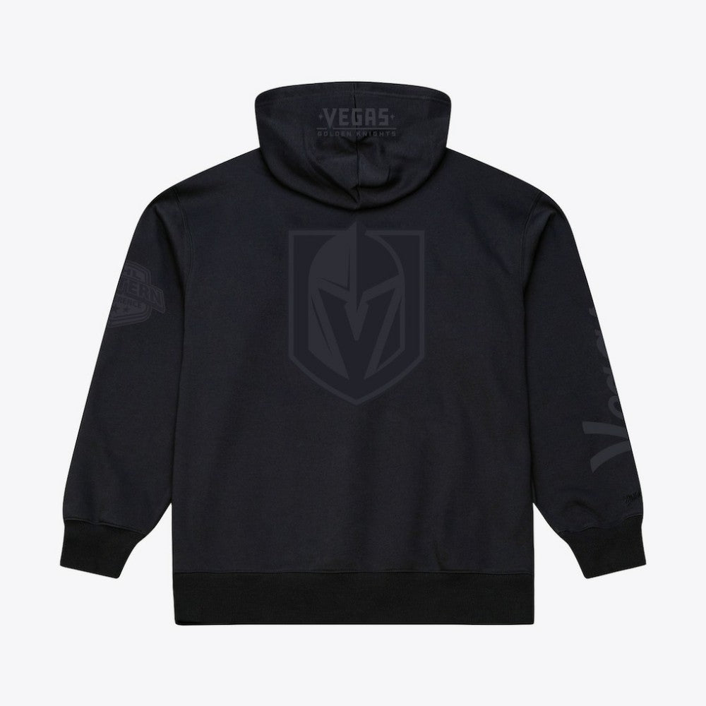 Vegas Golden Knights Mitchell & Ness Phantom Fleece Hoodie - Black | US 203279114