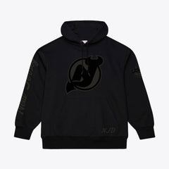 New Jersey Devils Mitchell & Ness Phantom Fleece Hoodie - Black | US 203279116