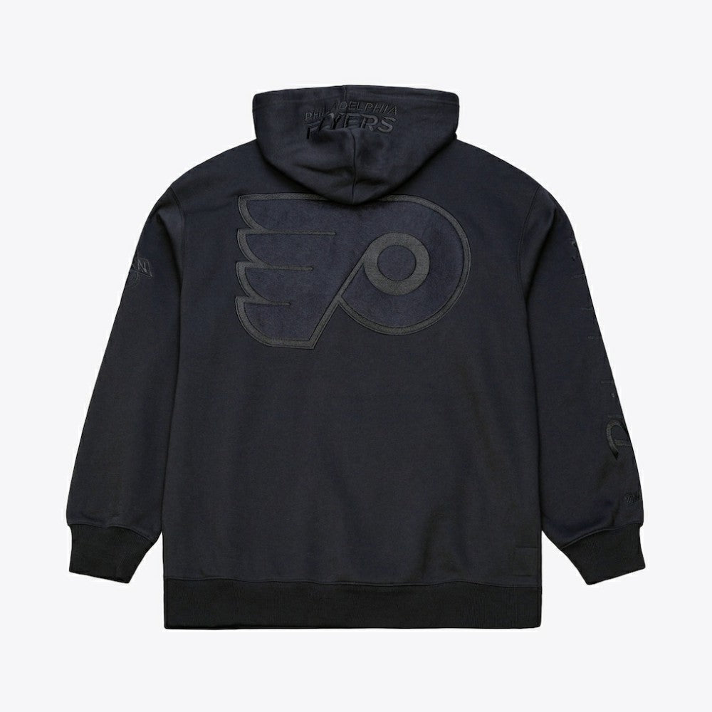 Philadelphia Flyers Mitchell & Ness Phantom Fleece Hoodie - Black | US 203279117