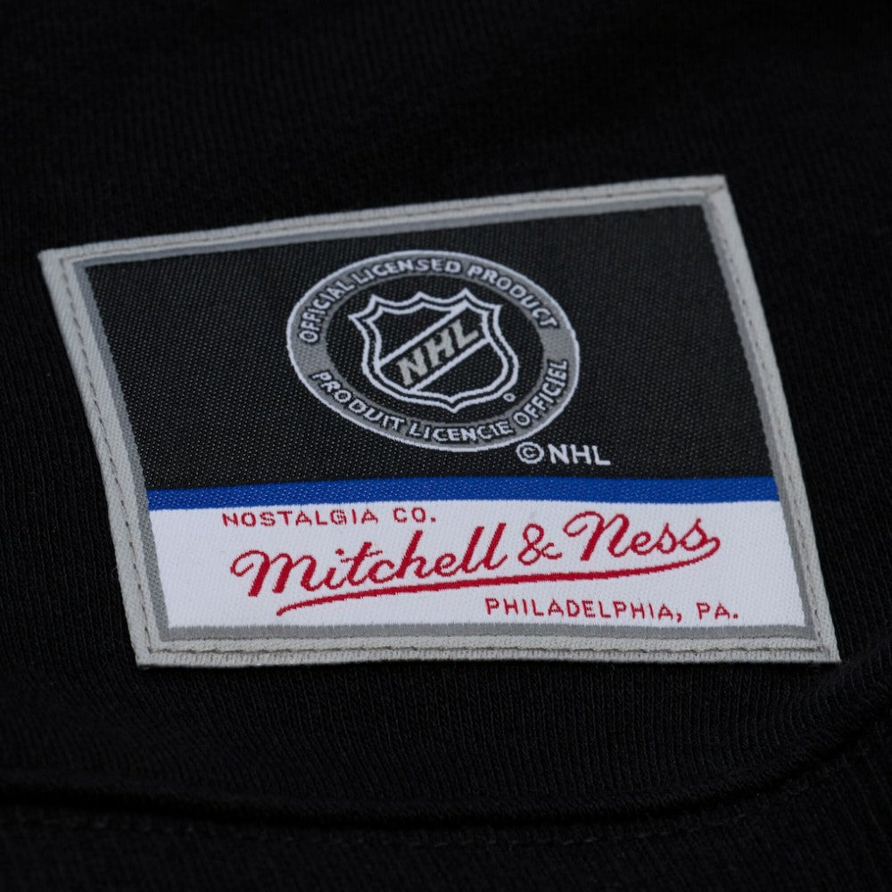 Detroit Red Wings Mitchell & Ness Unisex Phantom Fleece Crew Neck Sweatshirt - Black | US 203279118