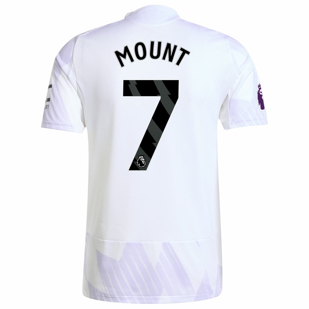 Mason Mount Manchester United 2025/26 Away Player Jersey White - Adidas for sale