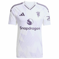 Bruno Fernandes Manchester United 2025/26 Away Replica Player Jersey White - Adidas on sale