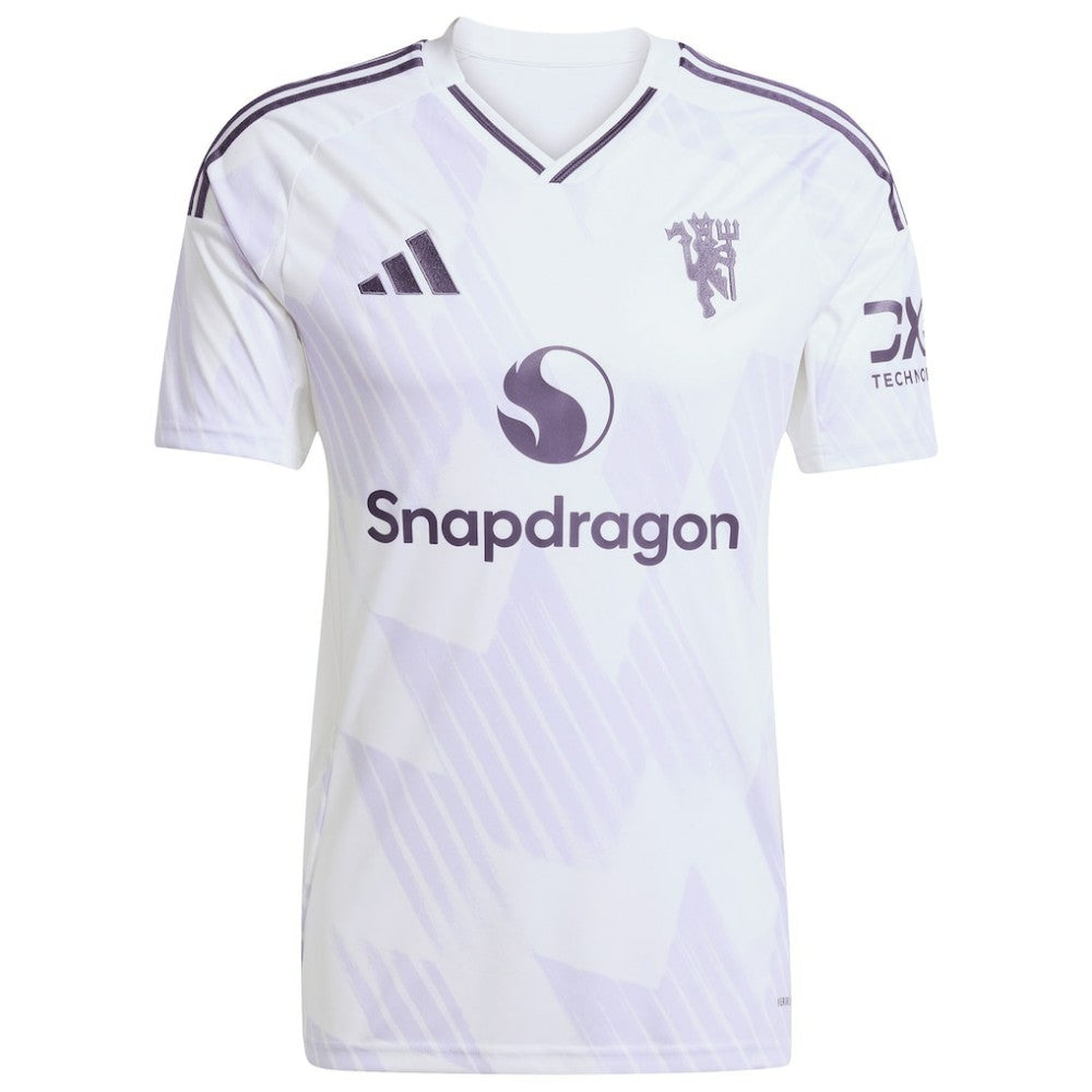 Alejandro Garnacho Manchester United 2025/26 Away Replica Player Jersey White - Adidas online