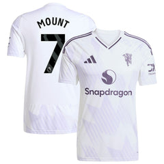 Mason Mount Manchester United 2025/26 Away Replica Player Jersey White - Adidas for sale