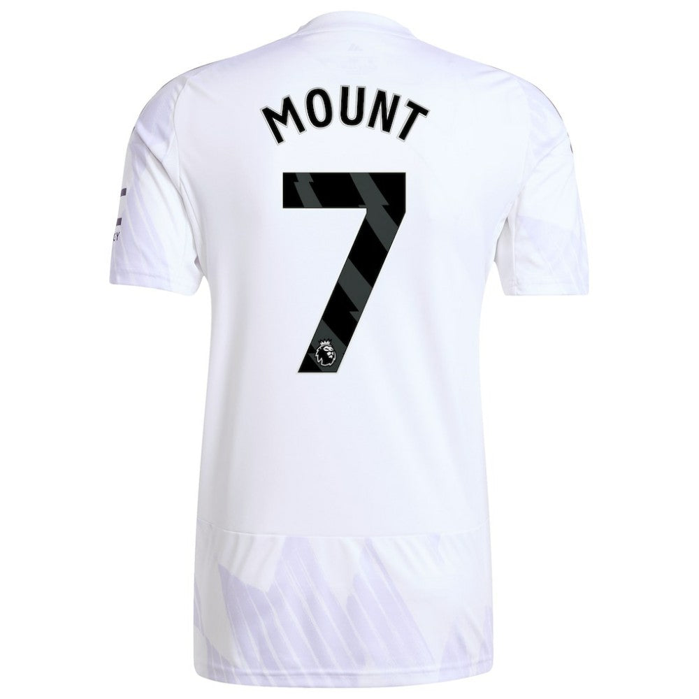 Mason Mount Manchester United 2025/26 Away Replica Player Jersey White - Adidas for sale