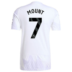 Mason Mount Manchester United 2025/26 Away Replica Player Jersey White - Adidas for sale