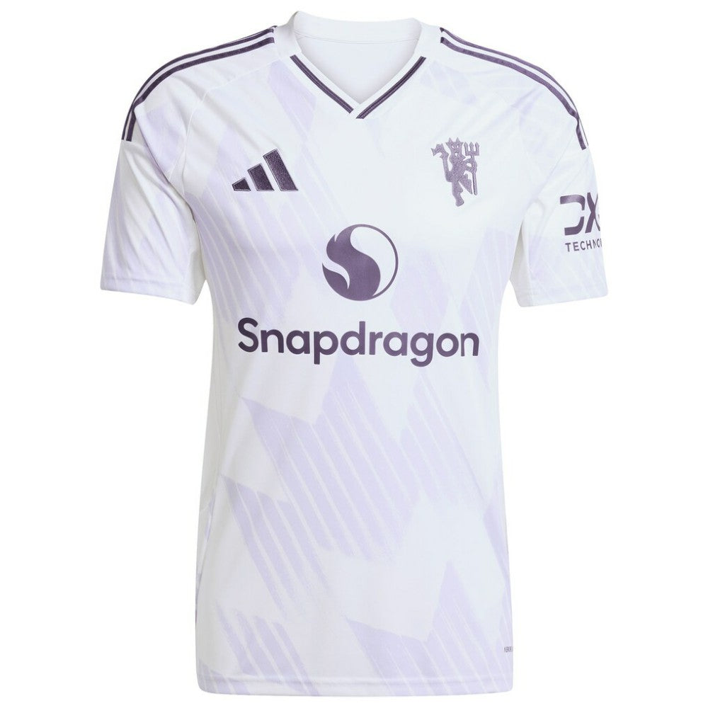 Amad Diallo Manchester United 2025/26 Away Replica Player Jersey White - Adidas sale