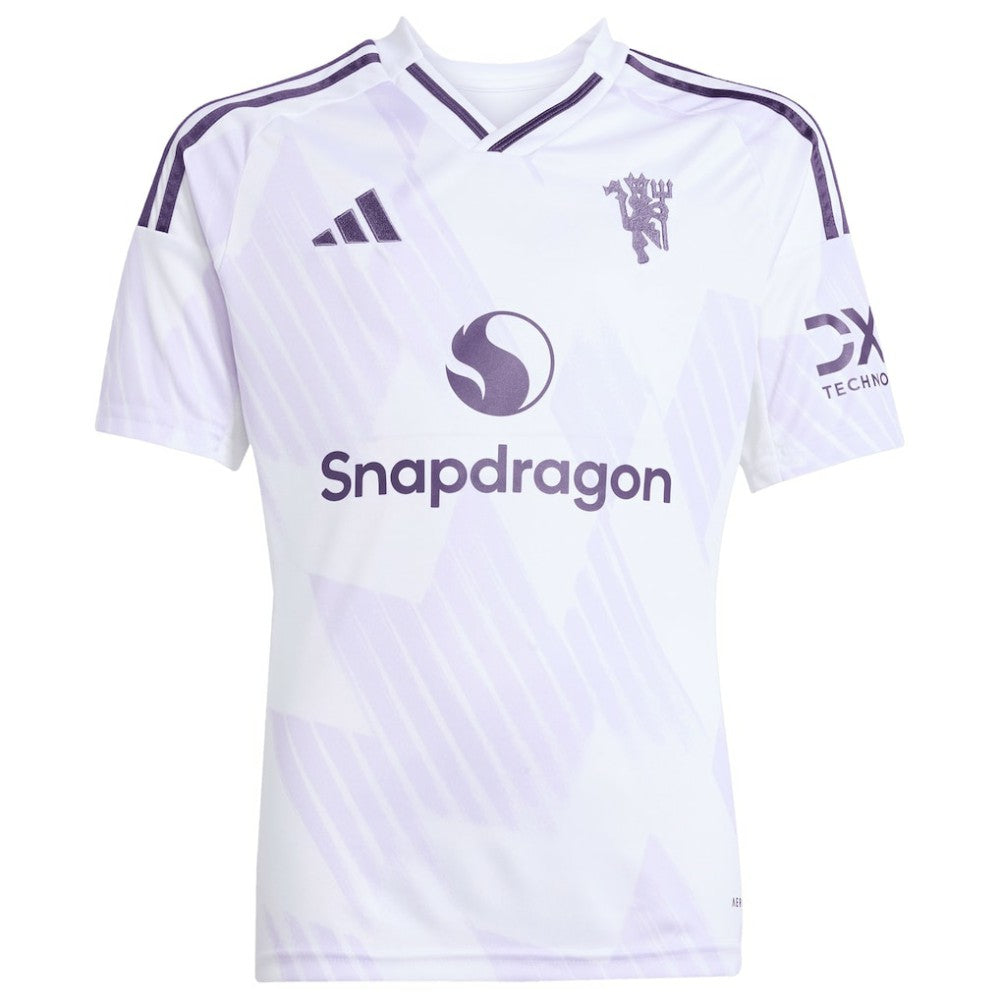 Bruno Fernandes Manchester United Youth 2025/26 Away Replica Player Jersey White - Adidas online