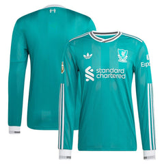 Liverpool 2025/26 Third Long Sleeve Jersey Green - Adidas sale