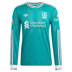 Liverpool 2025/26 Third Long Sleeve Jersey Green - Adidas sale