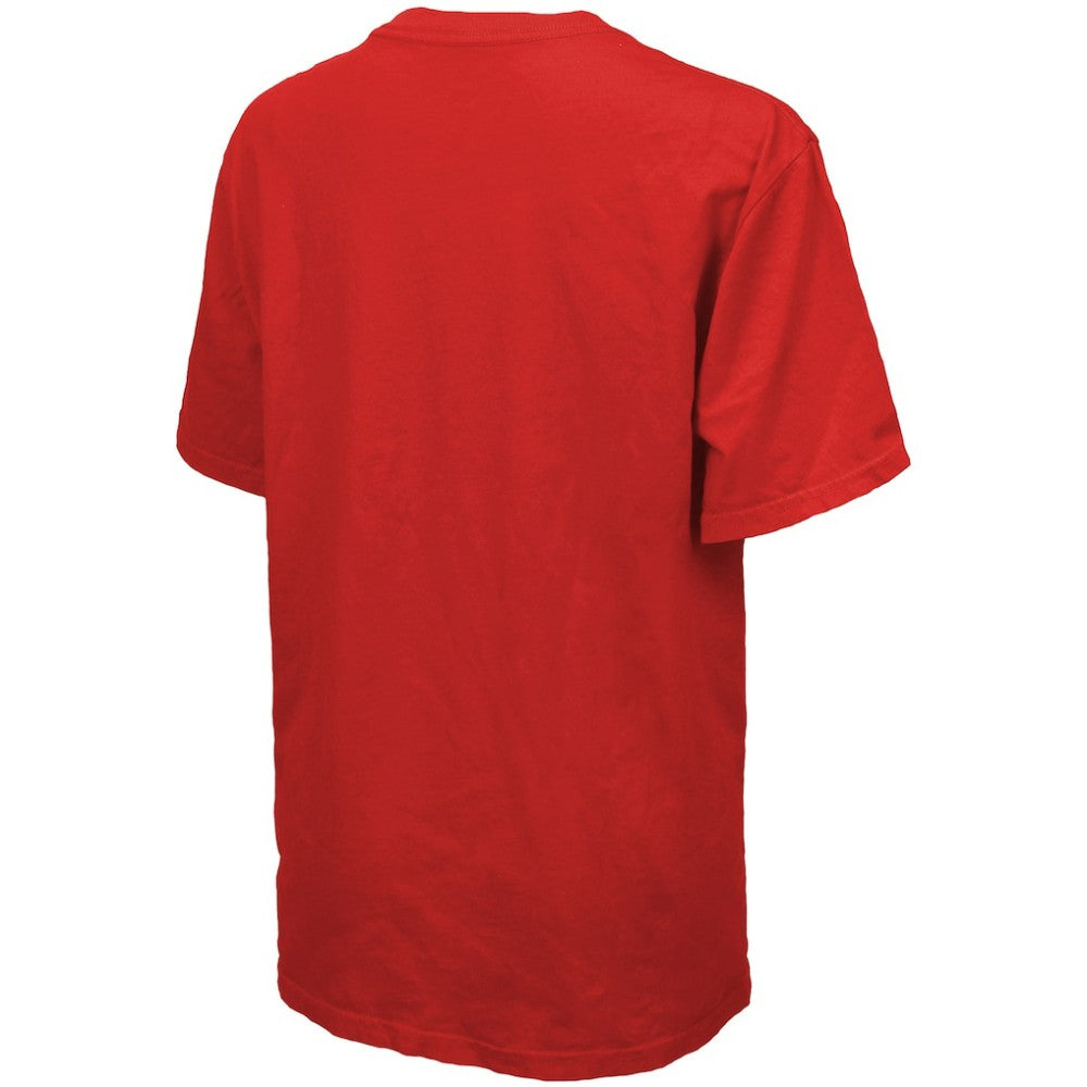 Philadelphia Phillies Majestic Threads Women's Oversized First Base T-Shirt - Red T-shirts