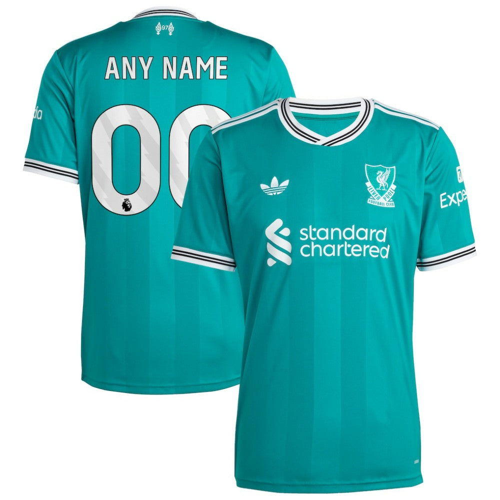 Liverpool 2025/26 Third Replica Custom Jersey Green - Adidas sale