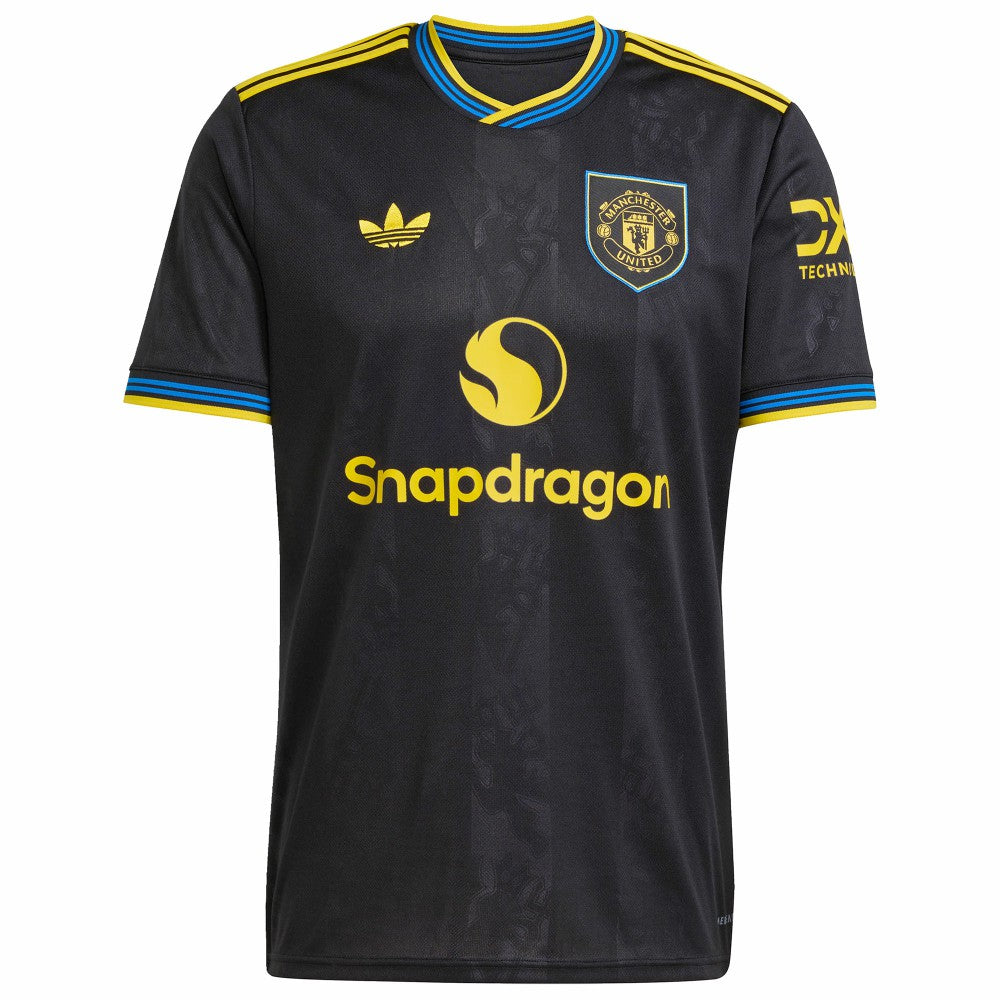 Manchester United 2025/26 Third Replica Custom Jersey Black - Adidas cheap