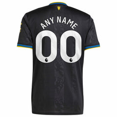 Manchester United 2025/26 Third Replica Custom Jersey Black - Adidas cheap