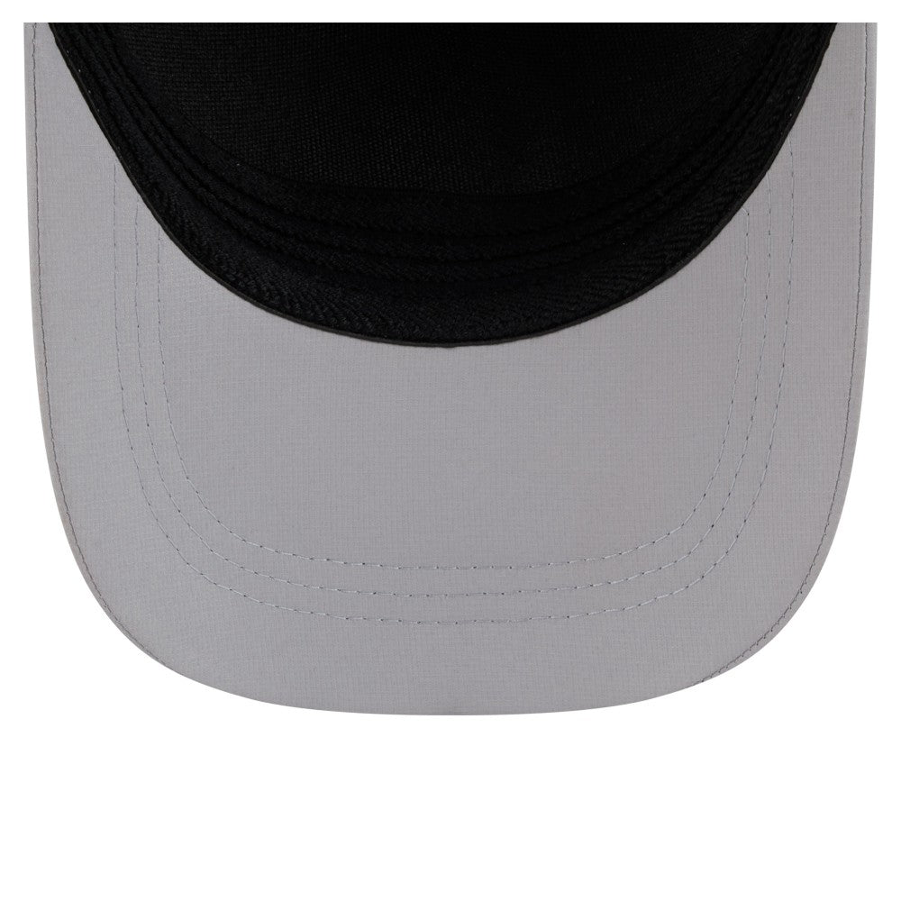 Cleveland Guardians New Era Patch 39THIRTY A-Frame M-Crown Perforated Flex Hat - Gray Hats