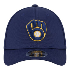 Milwaukee Brewers New Era Dash 39THIRTY Flex Hat - Navy Hats