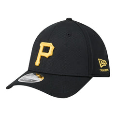 Pittsburgh Pirates New Era Dash 39THIRTY Flex Hat - Black Hats