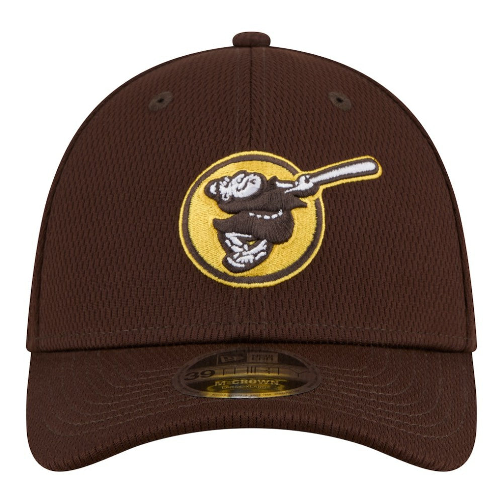 San Diego Padres New Era Dash 39THIRTY Flex Hat - Brown Hats