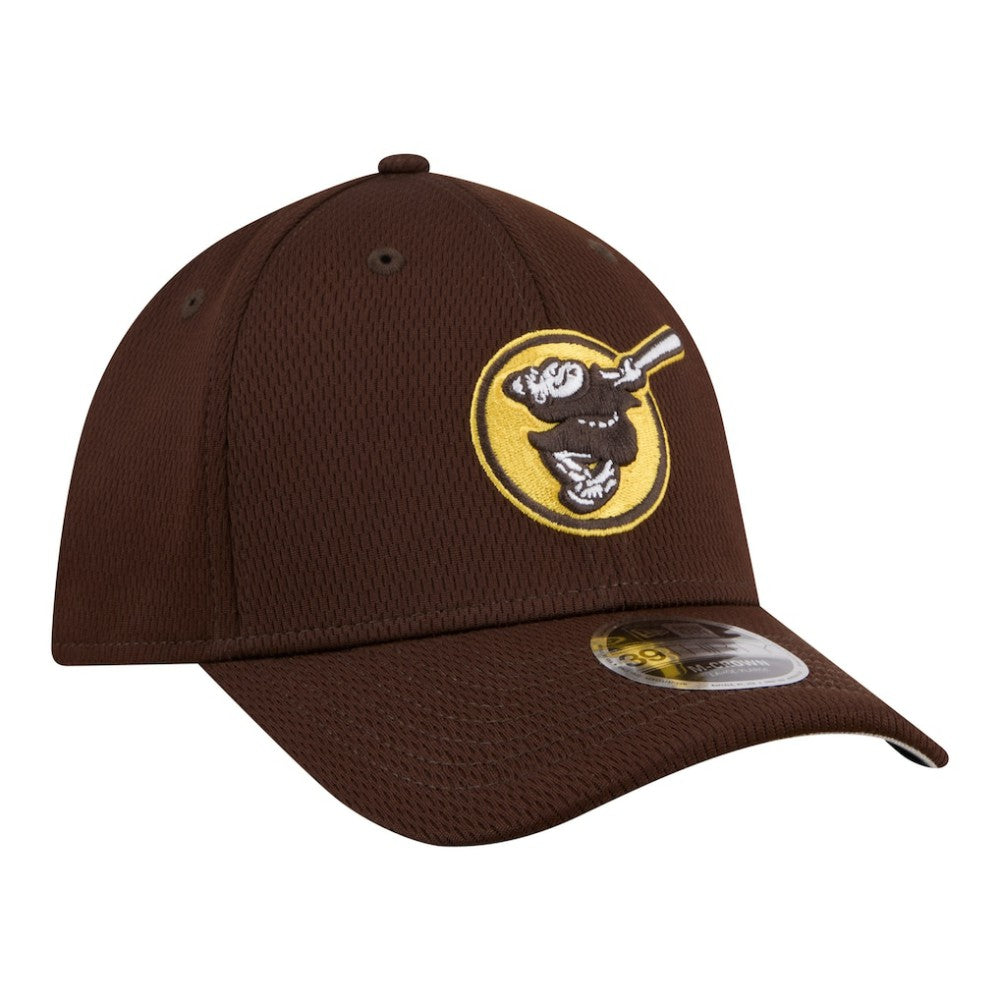 San Diego Padres New Era Dash 39THIRTY Flex Hat - Brown Hats