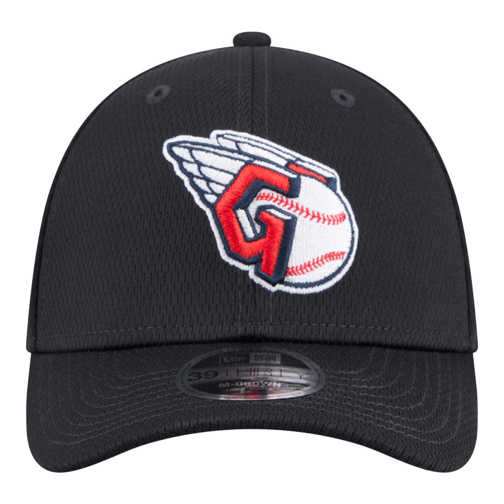 Cleveland Guardians New Era Dash 39THIRTY Flex Hat - Navy Hats