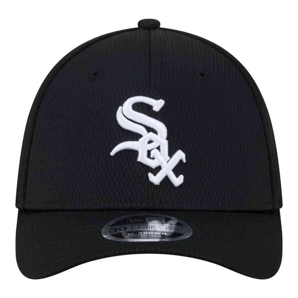 Chicago White Sox New Era Dash 39THIRTY Flex Hat - Black Hats