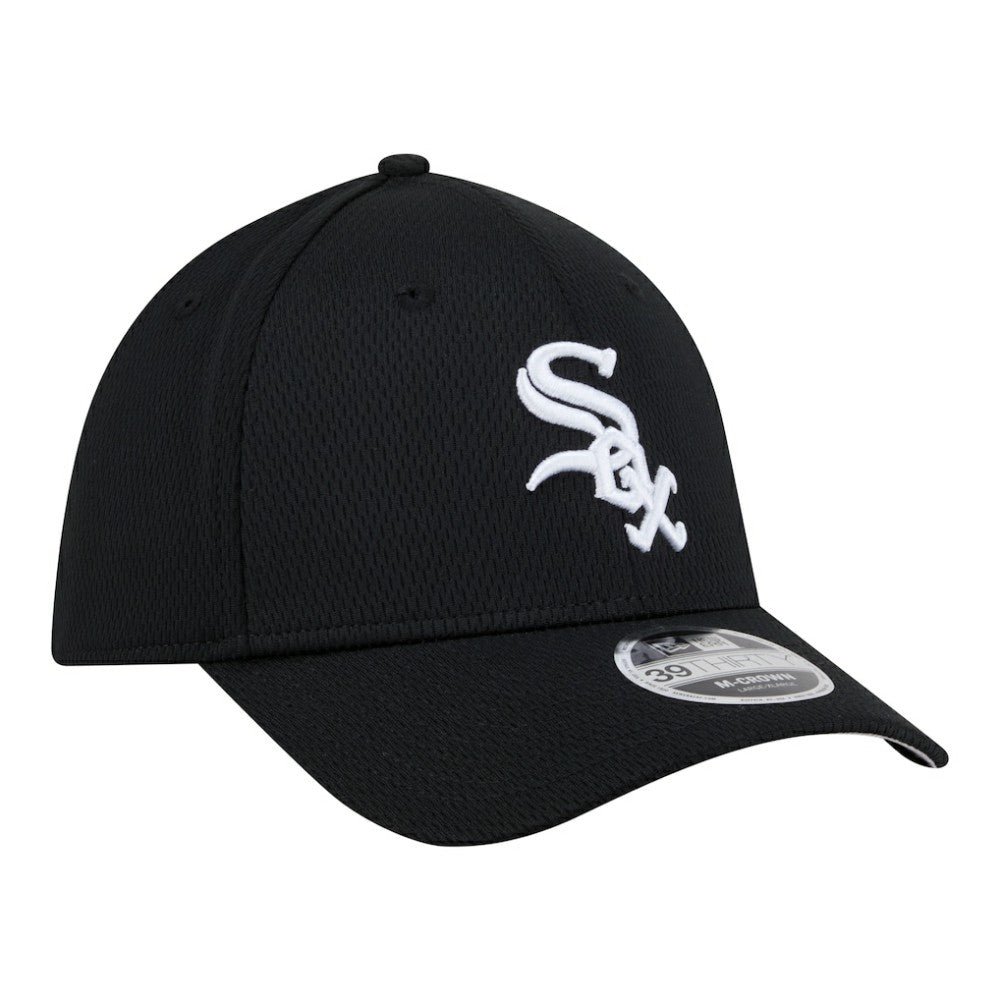 Chicago White Sox New Era Dash 39THIRTY Flex Hat - Black Hats