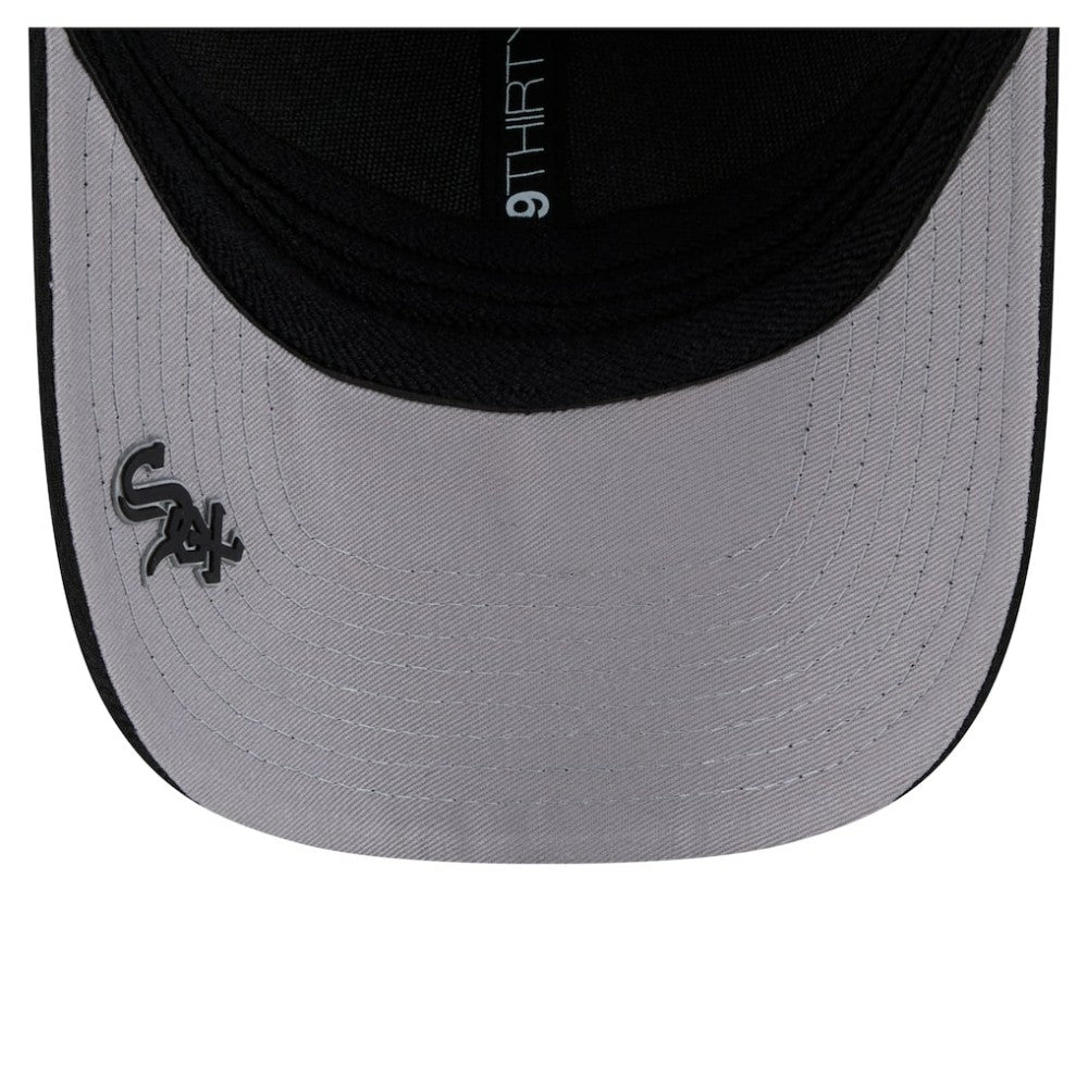 Chicago White Sox New Era Dash 39THIRTY Flex Hat - Black Hats