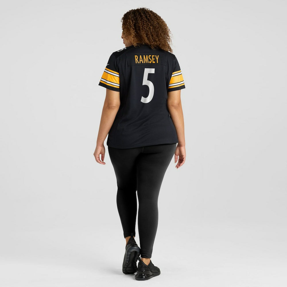 Jalen Ramsey Pittsburgh Steelers Women's Team Game Jersey - Black Jerseys