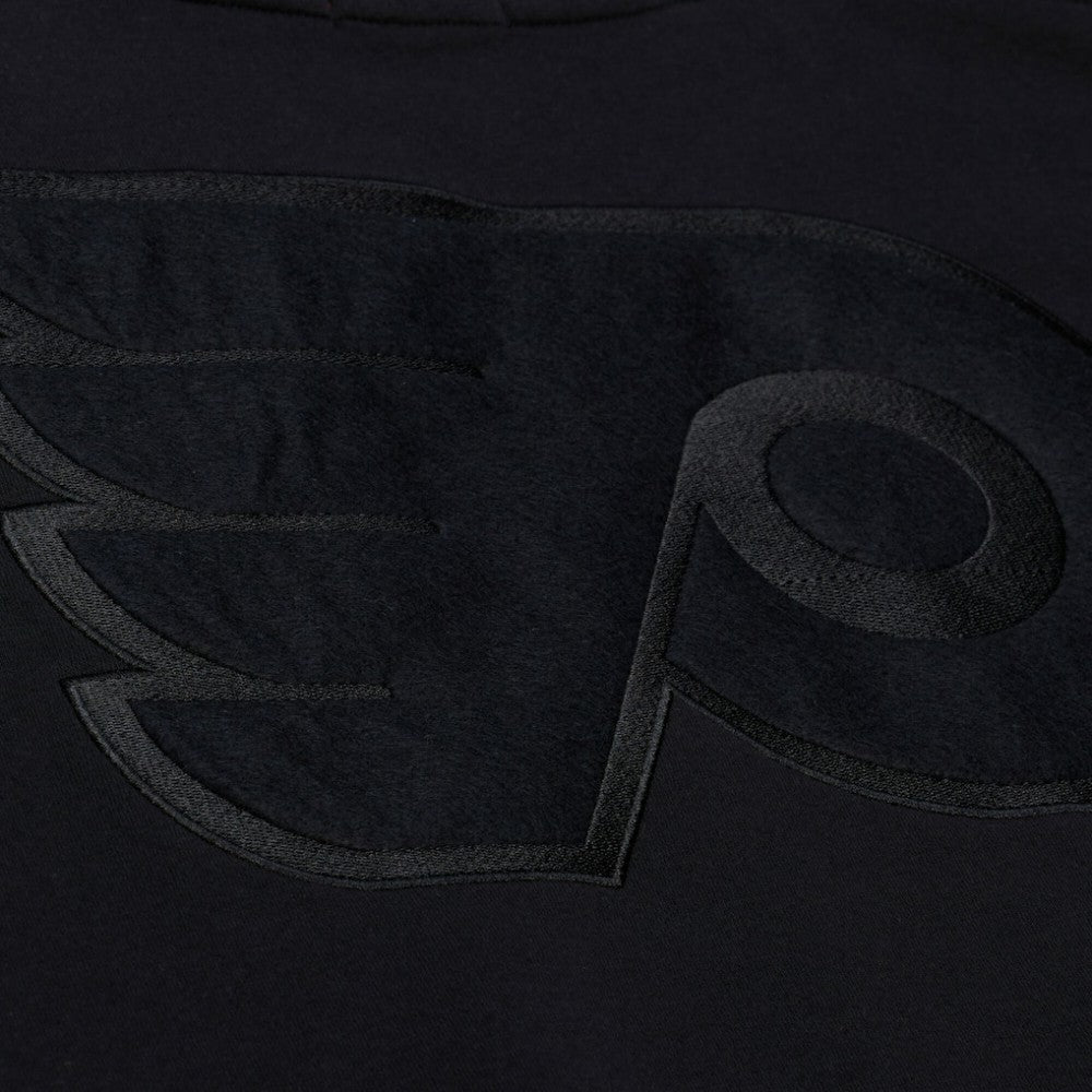 Philadelphia Flyers Mitchell & Ness Unisex Phantom Fleece Crew Neck Sweatshirt - Black | US 203280911