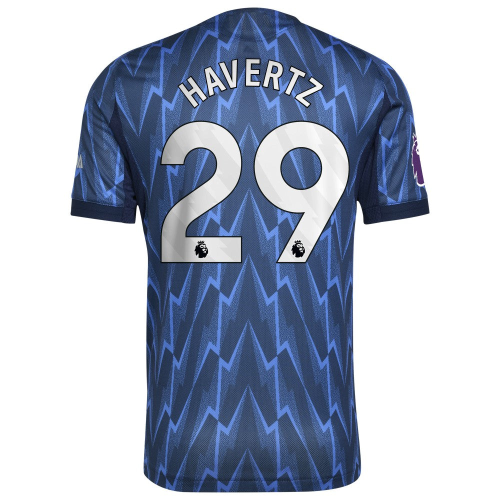 Kai Havertz Arsenal 2025/26 Away Player Jersey Blue - Adidas sale