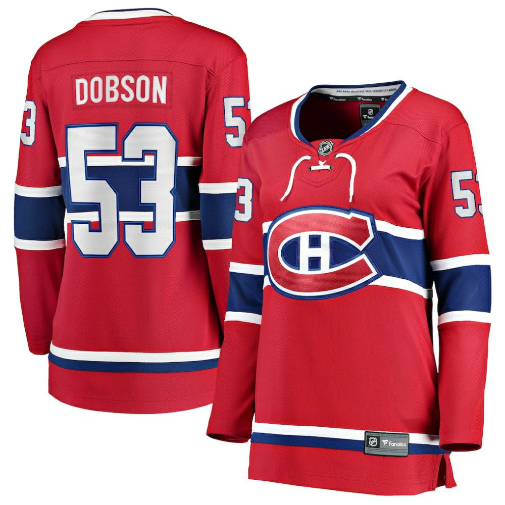 Noah Dobson Montreal Canadiens Fanatics Women's Home Breakaway Jersey - Red | US 203282867