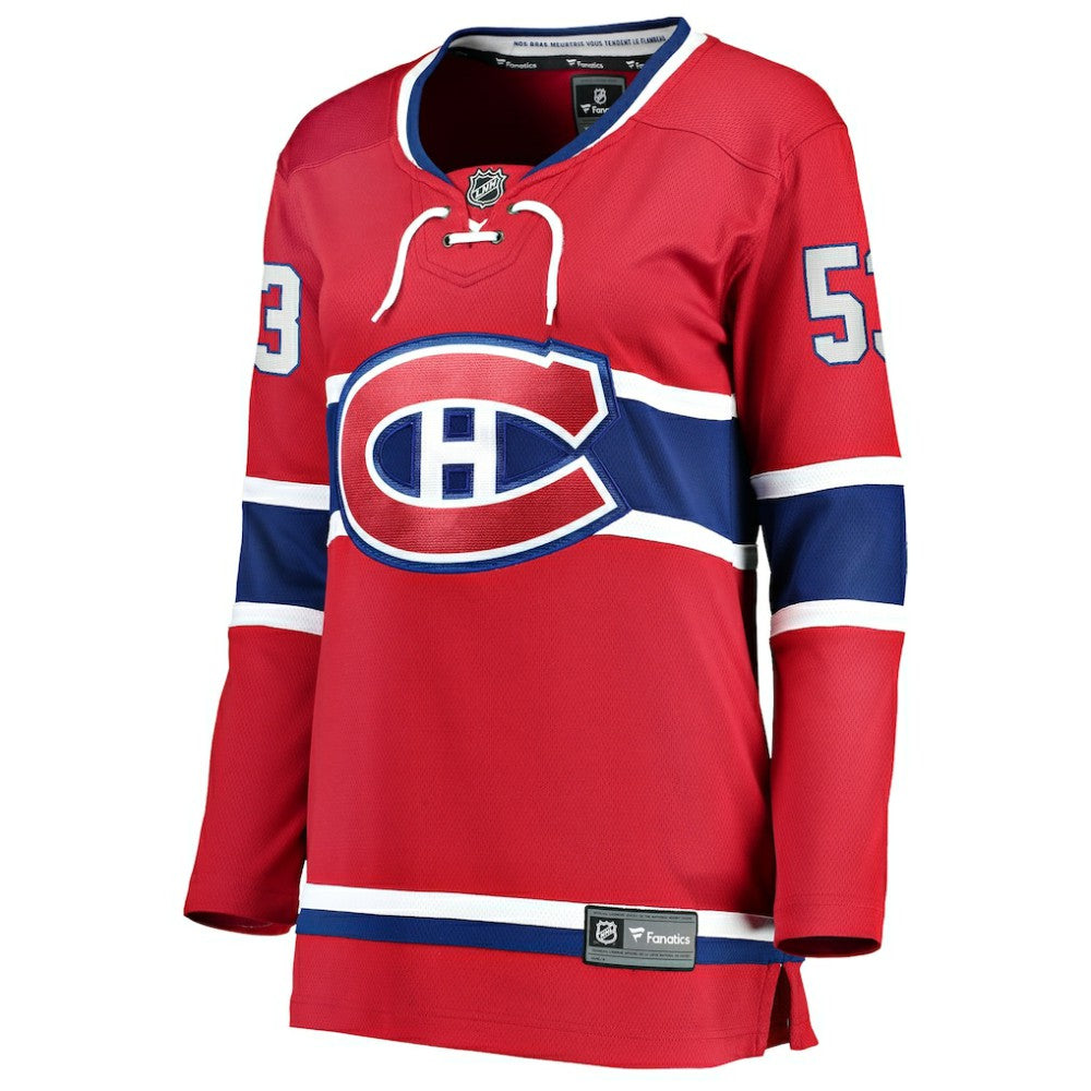 Noah Dobson Montreal Canadiens Fanatics Women's Home Breakaway Jersey - Red | US 203282867