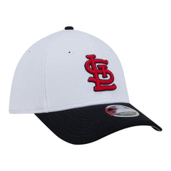 St. Louis Cardinals New Era Youth Baseball 39THIRTY M-Crown Flex Hat - White/Red Hats
