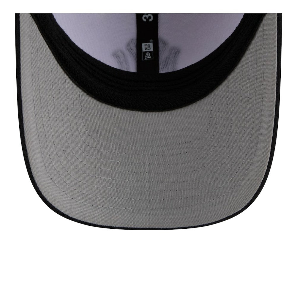New York Yankees New Era Youth Baseball 39THIRTY M-Crown Flex Hat - White/Navy Hats