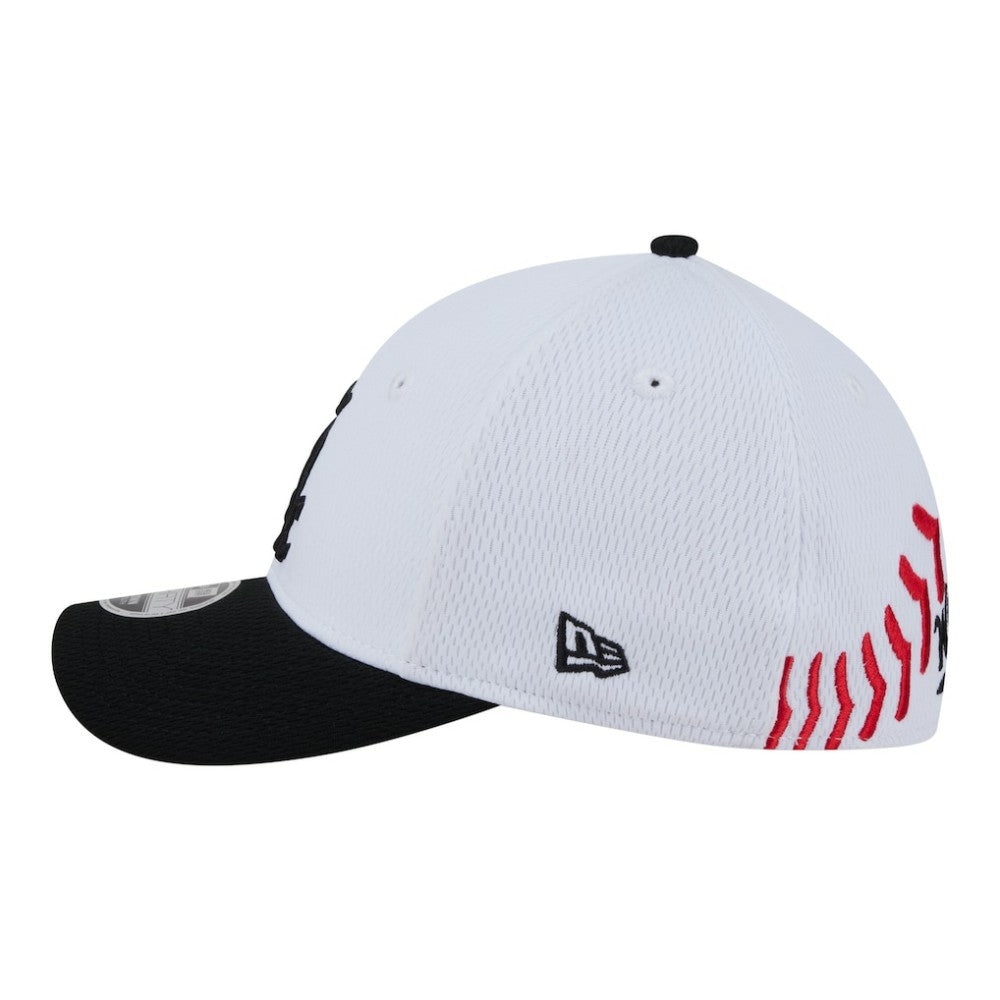 Chicago White Sox New Era Youth Baseball 39THIRTY M-Crown Flex Hat - White/Black Hats