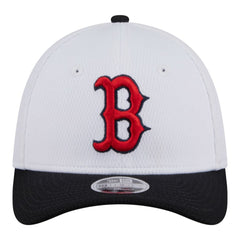 Boston Red Sox New Era Youth Baseball 39THIRTY M-Crown Flex Hat - White/Navy Hats