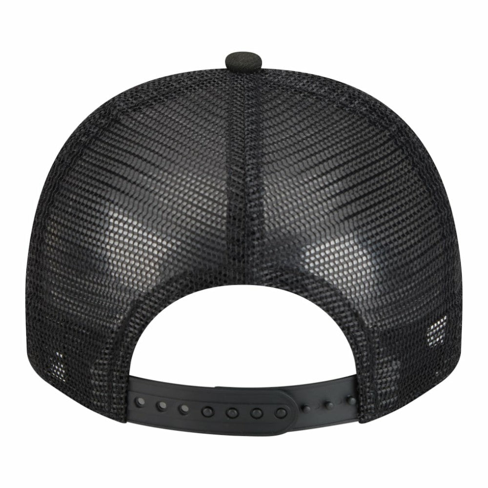 San Francisco Giants New Era Youth Logo Fade A-Frame 9FIFTY Snapback Hat - Black Hats