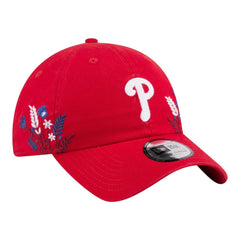 Philadelphia Phillies New Era Women's Wildflower Casual Classic Adjustable Hat - Red Hats