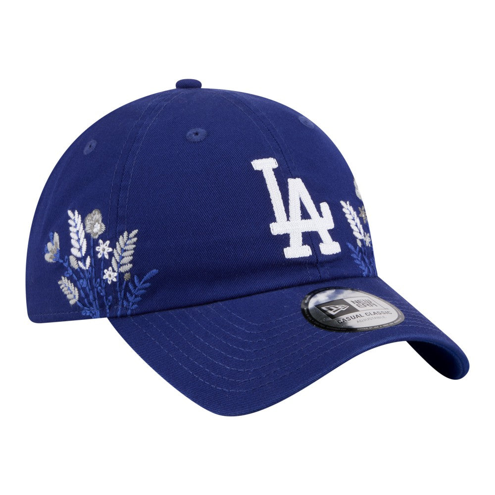 Los Angeles Dodgers New Era Women's Wildflower Casual Classic Adjustable Hat - Royal Hats