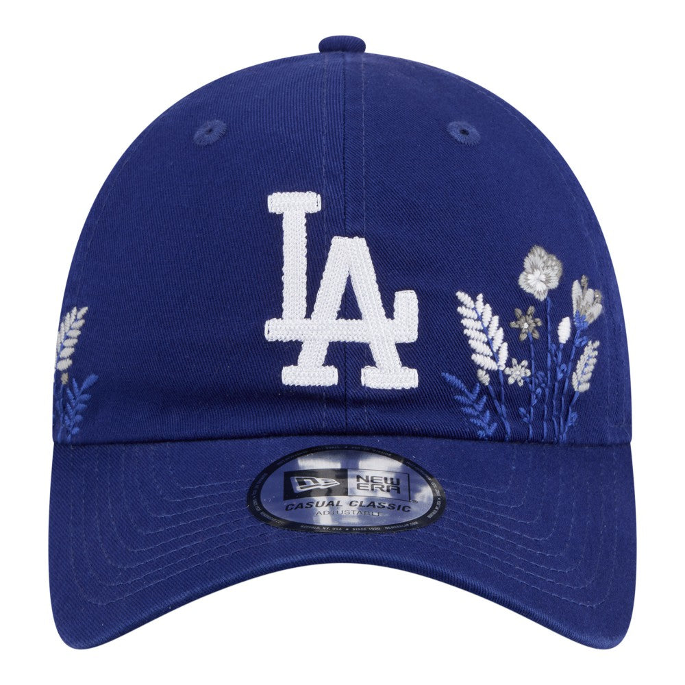 Los Angeles Dodgers New Era Women's Wildflower Casual Classic Adjustable Hat - Royal Hats