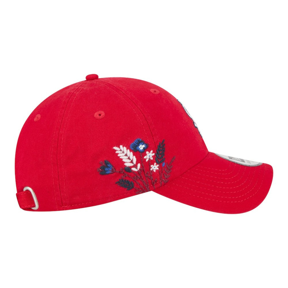 St. Louis Cardinals New Era Women's Wildflower Casual Classic Adjustable Hat - Red Hats