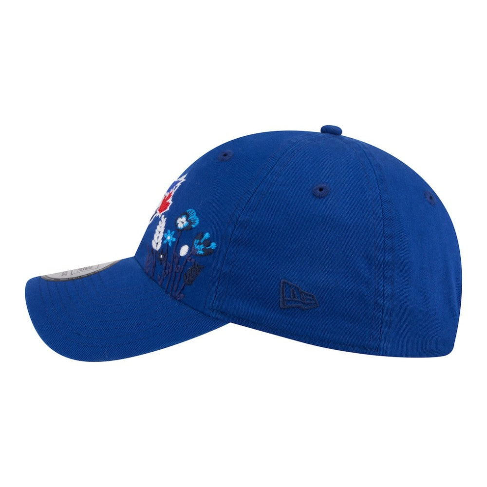 Toronto Blue Jays New Era Women's Wildflower Casual Classic Adjustable Hat - Royal Hats