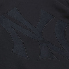 New York Yankees Mitchell & Ness Phantom Fleece Crewneck Sweatshirt - Black Sweatshirts
