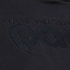 San Diego Padres Mitchell & Ness Phantom Fleece Crewneck Sweatshirt - Black Sweatshirts