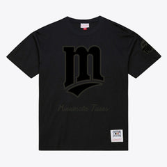Minnesota Twins Mitchell & Ness Cooperstown Collection Phantom T-Shirt - Black T-shirts