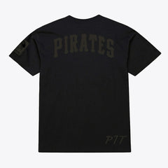 Pittsburgh Pirates Mitchell & Ness Cooperstown Collection Phantom T-Shirt - Black T-shirts