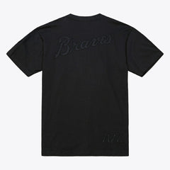 Atlanta Braves Mitchell & Ness Cooperstown Collection Phantom T-Shirt - Black T-shirts