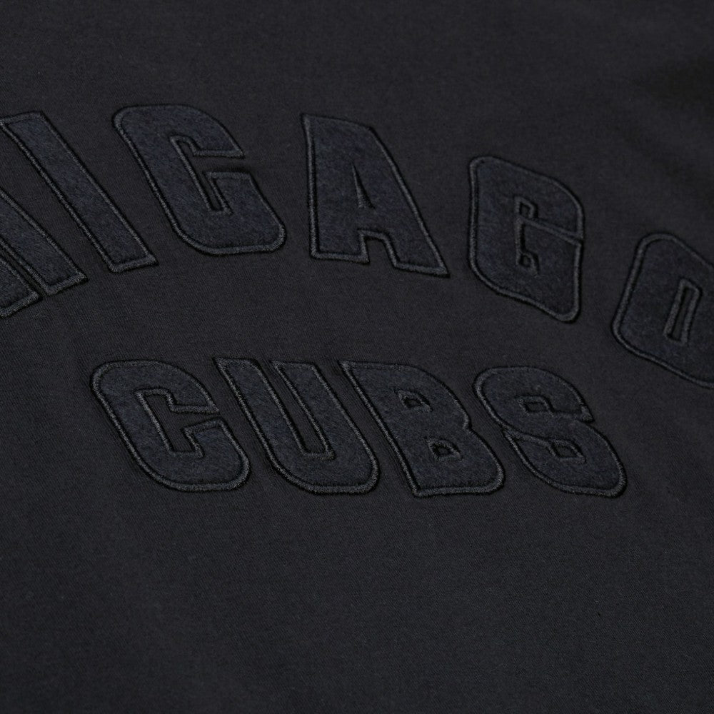 Chicago Cubs Mitchell & Ness Cooperstown Collection Phantom T-Shirt - Black T-shirts